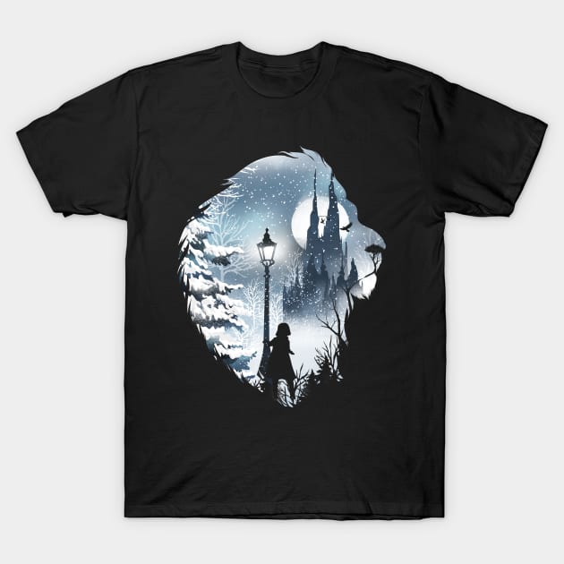Mystical Winter T-Shirt by DANDINGEROZZ